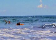 Wisatawan Mulai Padati Pantai Barat Pangandaran, Tiga Orang Terseret Arus di Hari Pertama Libur Lebaran 2026
