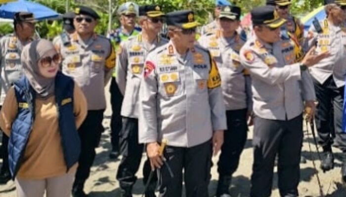Pengamanan Wisata Pantai Barat Pangandaran Diperketat, Tindak Lanjut Arahan Irjen Pol. Rudi Setiawan