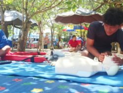 Pemandu Paddle Board Pangandaran Ikuti Pelatihan dan Sertifikasi Lifeguard Berstandar BNSP