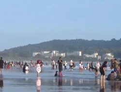 Lonjakan Wisatawan Pangandaran, Sabtu Pagi Tembus 22 Ribu Pengunjung