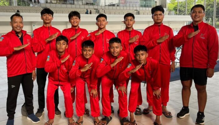 Delapan Atlet Muda Polo Air Pangandaran Tampil di Kejurnas U-20 Festival Akuatik Indonesia di Jakarta