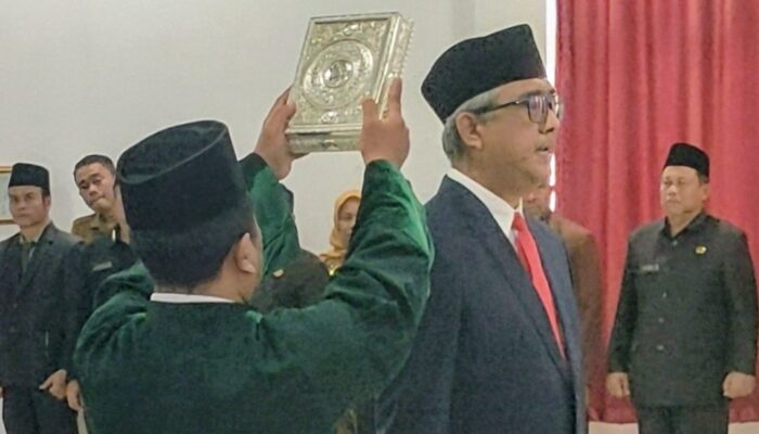 Agus Nurdin Resmi Dilantik Jadi Pj Sekda Pangandaran, Bupati Citra: “Jabatan Ini Adalah Ujian”