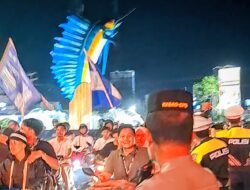 Pangandaran Jadi Lautan Biru, Bobotoh Tumpah Ruah Rayakan Persib Juara Tiga Musim Beruntun