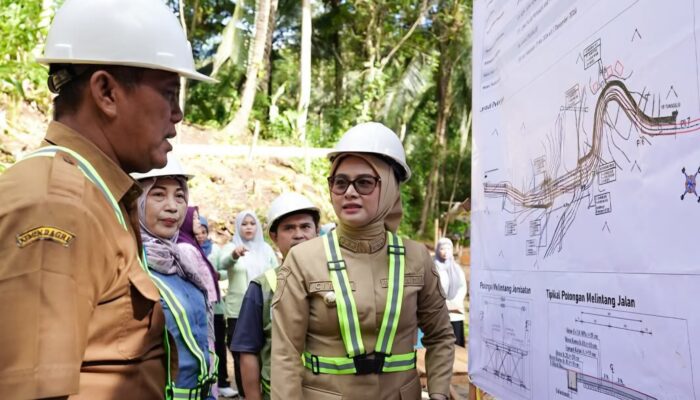 Pangandaran Kebut Infrastruktur, Bupati Pantau Langsung Jembatan Penghubung 2 Kecamatan di Putrapinggan