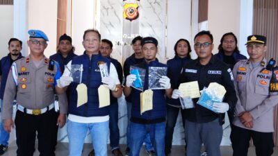 Polres Pangandaran Ungkap Komplotan Curanmor,Tiga Tersangka Diamankan