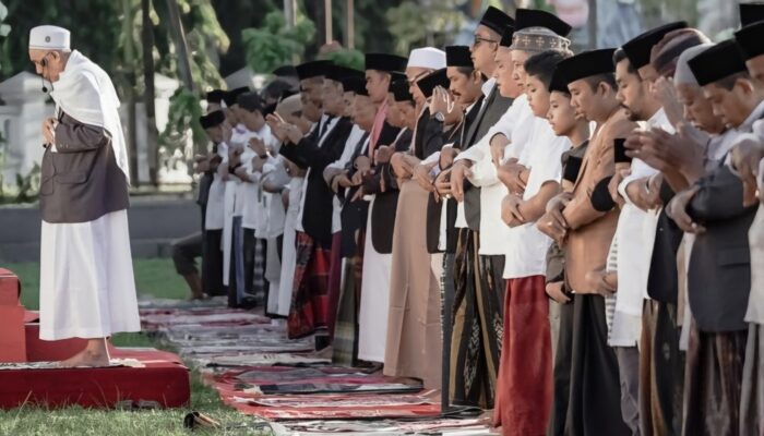 Bupati Pangandaran Shalat Idul Adha Bersama Warga Masayarakat