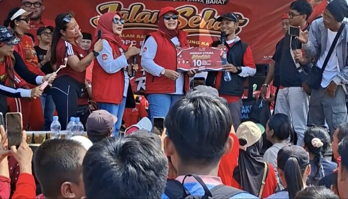 Semarak Bulan Bung Karno di Pangandaran, Ribuan Warga Berebut Doorprize Rp60 Juta
