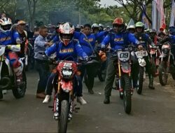 Bupati Citra Pitriyami Resmi Lepas Ribuan Peserta Pangandaran Explorer Trail Adventure (PETA) 2026