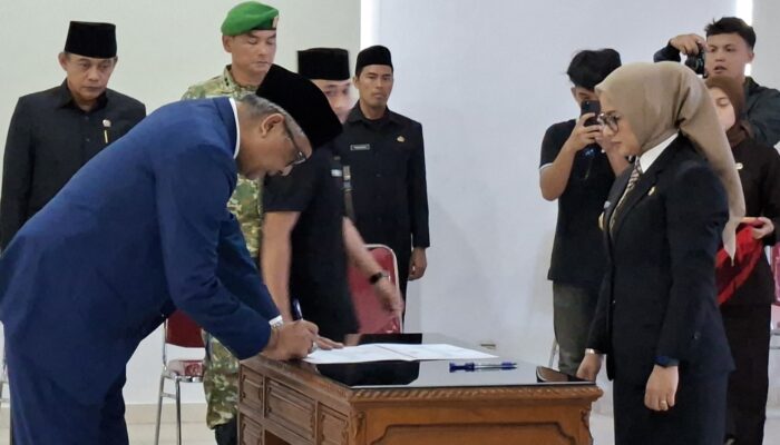 Bupati Pangandaran Lantik Agus Nurdin sebagai Sekda Definitif, Fokus Perkuat Birokrasi dan Tingkatkan PAD
