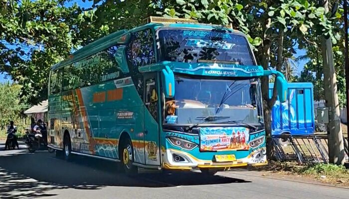 Antusiasme Tinggi, Rombongan Penonton Asal Pasuruan Lintas Provinsi Demi Final kejurnas Pacuan Kuda di Pangandaran