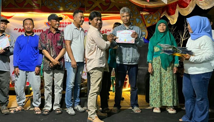 Malam Puncak HUT RI ke-81 di Tenjosari: Senandung Apresiasi, Dedikasi, dan Wujud Kemandirian Desa