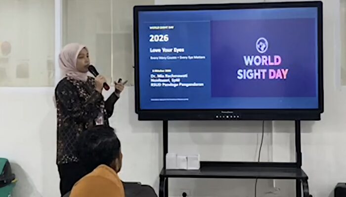 RSUD Pandega Pangandaran Peringat World Sight Day